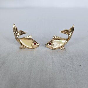 Vintage Fish Cufflinks
